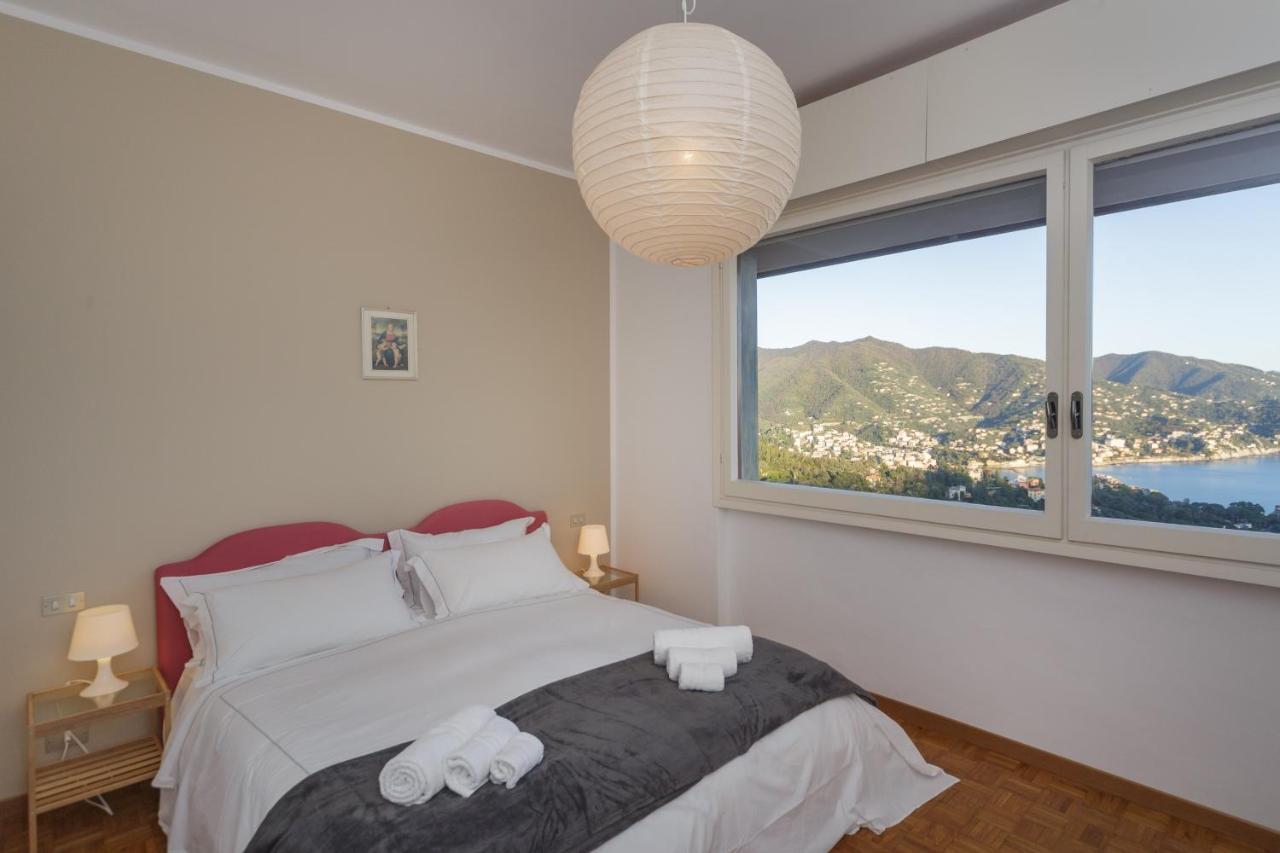 Casa Linda Vista Da Sogno, Piscina E Tennis Rapallo Eksteriør bilde