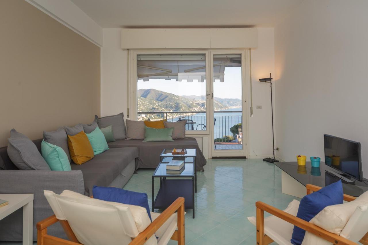 Casa Linda Vista Da Sogno, Piscina E Tennis Rapallo Eksteriør bilde